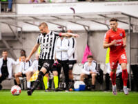 20230701 Lemonsoft Stadion Vaasa, FINLAND. VEIKKAUSLIIGA: VPS Vaasa - FC Inter Turku.
VPS #4 Jesper Engström.
Photo: Samppa Toivonen / APOLLO PHOTO