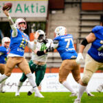 20230811 Vaasa, FINLAND. VAAHTERALIIGA: Wasa Royals - Seinäjoki Crocodiles.
Wasa Royals #13 Tim Morovick.
Photo: Samppa Toivonen / APOLLO PHOTO