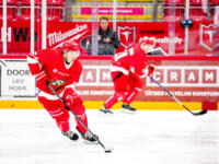 20231020 Vaasa, FINLAND. U20 SM-Sarja: Vaasan Sport - Kouvolan KooKoo.
Sport #64 Jesse Rantanen.
Photo: Samppa Toivonen / APOLLO PHOTO