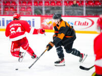 20231020 Vaasa, FINLAND. U20 SM-Sarja: Vaasan Sport - Kouvolan KooKoo.
KooKoo #17 Filip Kriz.
Photo: Samppa Toivonen / APOLLO PHOTO