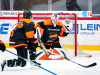 20231020 Vaasa, FINLAND. U20 SM-Sarja: Vaasan Sport - Kouvolan KooKoo.
KooKoo #70 Stepan Vopravil.
Photo: Samppa Toivonen / APOLLO PHOTO