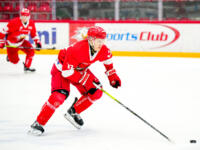 20231027 Vaasa, FINLAND. U20 SM-Sarja: Vaasan Sport - Helsingin Jokerit.
Sport #17 Marek Potsinok.
Photo: Samppa Toivonen / APOLLO PHOTO