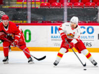 20231027 Vaasa, FINLAND. U20 SM-Sarja: Vaasan Sport - Helsingin Jokerit.
Jokerit #19 Aleksi Airaksinen.
Photo: Samppa Toivonen / APOLLO PHOTO