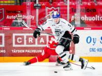 20231117 Vaasan Sähkö Areena Vaasa, FINLAND. LIIGA: Vaasan Sport - TPS Turku.
TPS #59 Emil Hemming.
Photo: Samppa Toivonen / APOLLO PHOTO