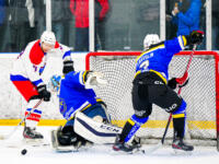 20231216 Maalahti, FINLAND. II DIVISIOONA: Malax IF - Hela-Kiekko Kauhava.
Malax IF #30 Jere Parviainen on the job.
Photo: Samppa Toivonen / APOLLO PHOTO