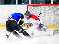 20231216 Maalahti, FINLAND. II DIVISIOONA: Malax IF - Hela-Kiekko Kauhava.
Malax IF #37 Joachim Ahrner vs. He-Ki #80 Jasper Passi.
Photo: Samppa Toivonen / APOLLO PHOTO