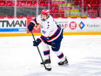 20240105 Vaasa, FINLAND. U20 SM-Sarja: Vaasan Sport - Helsingin IFK.
HIFK #11 Toni Nyman.
Photo: Samppa Toivonen / APOLLO PHOTO