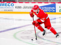 20240105 Vaasa, FINLAND. U20 SM-Sarja: Vaasan Sport - Helsingin IFK.
Sport #98 Valtteri Haataja.
Photo: Samppa Toivonen / APOLLO PHOTO