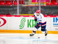 20240105 Vaasa, FINLAND. U20 SM-Sarja: Vaasan Sport - Helsingin IFK.
HIFK #44 Niklas Nykyri.
Photo: Samppa Toivonen / APOLLO PHOTO