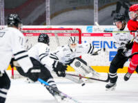 20240106 Vaasa, FINLAND. U20 SM-Sarja: Vaasan Sport - TPS Turku.
TPS #1 Aatu Niitymäki in action.
Photo: Samppa Toivonen / APOLLO PHOTO