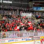 20240113 Vaasan Sähkö Areena Vaasa, FINLAND. LIIGA: Vaasan Sport - Tampereen Ilves.
Red Army juhlii Sportin 2-3 kavennusta
Photo: Pasi Suokko / APOLLO PHOTO