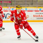 20240113 Vaasan Sähkö Areena Vaasa, FINLAND. LIIGA: Vaasan Sport - Tampereen Ilves.
Sport #11 Simon Hjalmarsson
Photo: Pasi Suokko / APOLLO PHOTO