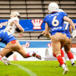 20240810 Vaasa, FINLAND. VAAHTERALIIGA: Wasa Royals - Porvoo Butchers.
Photo: Samppa Toivonen / APOLLO PHOTO