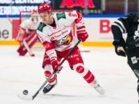 20241205 Turku, FINLAND. LIIGA: TPS Turku - Vaasan Sport.
Iiro Karppinen #5, Sport intercepts a pass.
Photo: Mika Kylmäniemi / APOLLO PHOTO