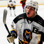 20250226 Kruunupyy, FINLAND. II DIVISIOONA: IK Kronan Kruunupyy - Malax IF.
Malax IF #37 Joackim Ahrner.
Photo: Samppa Toivonen / APOLLO PHOTO