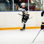 20250226 Kruunupyy, FINLAND. II DIVISIOONA: IK Kronan Kruunupyy - Malax IF.
Hat-trick hero, Malax IF #37 Joackim Ahrner.
Photo: Samppa Toivonen / APOLLO PHOTO