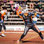 20250626 Vaasa, FINLAND. NAISTEN SUPERPESIS: Vaasan Mailattaret - Seinäjoen Jussittaret.
Mailattaret #8 Oona Kinnunen
Photo: Samppa Toivonen / APOLLO PHOTO