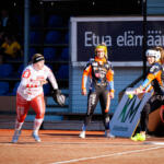 20250626 Vaasa, FINLAND. NAISTEN SUPERPESIS: Vaasan Mailattaret - Seinäjoen Jussittaret.
Mailattaret #6 Petra Äkkinen
Photo: Samppa Toivonen / APOLLO PHOTO