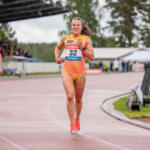 20250621 Kuortane Stadium, Kuortane, FINLAND.
86. Kuortane Games:
#32 Krista Pärmäkoski, Ikaalisten Urheilijat
#12 Anne Rajaniemi, Lahden Ahkera
Photo: Pasi Suokko / APOLLO PHOTO