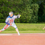 20250626 Vimpeli, FINLAND. MIESTEN SUPERPESIS: Vimpelin Veto - Alajärven Ankkurit.
Vimpelin Veto #7 Lauri Vihriälä
Alajäven Ankkurit #6 Atte Kuosmanen
Photo: Pasi Suokko / APOLLO PHOTO