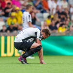 20250714 Tampere, FINLAND. VEIKKAUSLIIGA: Ilves Tampere - VPS Vaasa.
Jesper Engström #4
Photo: Mika Kylmäniemi