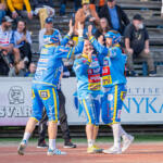 20250707 Vimpeli, FINLAND. MIESTEN SUPERPESIS: Vimpelin Veto - Alajärven Ankkurit.
Alajäven Ankkurit #10 Markus Hallasuo
Alajäven Ankkurit #11 Pyry Alanen
Alajäven Ankkurit #4 Veeti Kokko
Photo: Pasi Suokko / APOLLO PHOTO