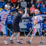 20250707 Vimpeli, FINLAND. MIESTEN SUPERPESIS: Vimpelin Veto - Alajärven Ankkurit.
Vimpelin Veto #6 Juho Heikkala
Vimpelin Veto 2. pelinjohtaja Pasi Tyynelä
Vimpelin Veto #7 Lauri Vihriälä
Photo: Pasi Suokko / APOLLO PHOTO