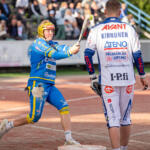 20250707 Vimpeli, FINLAND. MIESTEN SUPERPESIS: Vimpelin Veto - Alajärven Ankkurit.
Alajäven Ankkurit #1 Joona Peltokangas
Vimpelin Veto #8 Teemu Kinnunen
Photo: Pasi Suokko / APOLLO PHOTO