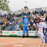 20250707 Vimpeli, FINLAND. MIESTEN SUPERPESIS: Vimpelin Veto - Alajärven Ankkurit.
Alajäven Ankkurit #8 Elmeri Iivonen
Photo: Pasi Suokko / APOLLO PHOTO