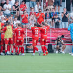 20250725 Project Liv Arena, Pietarsaari, FINLAND. VEIKKAUSLIIGA: FF Jaro - VPS
FF Jaro juhlii 2-1 maalia
Photo: Pasi Suokko / APOLLO PHOTO