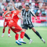 20250725 Project Liv Arena, Pietarsaari, FINLAND. VEIKKAUSLIIGA: FF Jaro - VPS
#18 William Lenkupae Wilson, VPS
#9 Filip Valencic, FF Jaro
Photo: Pasi Suokko / APOLLO PHOTO
