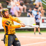 20250726 Vimpeli, FINLAND. MIESTEN SUPERPESIS: Vimpelin Veto - Kouvolan Pallonlyöjät
Kouvolan Pallonlyöjät #7 Tommi Mäentausta
Photo: Pasi Suokko / APOLLO PHOTO