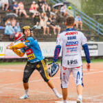 20250726 Vimpeli, FINLAND. MIESTEN SUPERPESIS: Vimpelin Veto - Kouvolan Pallonlyöjät
Kouvolan Pallonlyöjät #10 Patrik Wahlsten
Photo: Pasi Suokko / APOLLO PHOTO