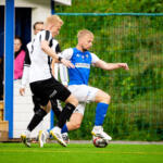 20250707 Vaasa, FINLAND. MIESTEN KAKKONEN: IFK Vaasa - VPS Akatemia Vaasa.
VPS Akatemia #6 Rasmus Forsback, VIFK #5 Arttu Nuutinen
Photo: Samppa Toivonen / APOLLO PHOTO