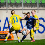 20250712 Vaasa, FINLAND. KANSALLINEN LIIGA: IFK Vaasa - HJK Helsinki.
VIFK #18 Erika Malviniemi, HJK #14 Lotta Kalske, #15 Nelli Kalske
Photo: Samppa Toivonen / APOLLO PHOTO