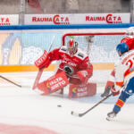 20250801 Kivikylän Areena Rauma, FINLAND. PITSITURNAUS: Porin Ässät - Helsingin Jokerit
Helsingin Jokerit #26 Okko Kangasniemi
Helsingin Jokerit #72 Arttu Lausniemi
Porin Ässät #35 Pyry Lammi
Porin Ässät #55 Petteri Riihinen
Photo: Pasi Suokko / APOLLO PHOTO