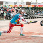 20250810 Seinäjoki, FINLAND. NAISTEN SUPERPESIS:
Puolivälierä 1, Jussittaret - Roihuttaret
Jussittaret #10 Aino-Kaisa Mantere
Photo: Pasi Suokko / APOLLO PHOTO