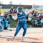 20250810 Seinäjoki, FINLAND. NAISTEN SUPERPESIS:
Puolivälierä 1, Jussittaret - Roihuttaret
Roihuttaret #3 Oona Tuononen
Photo: Pasi Suokko / APOLLO PHOTO