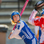 20250810 Seinäjoki, FINLAND. NAISTEN SUPERPESIS:
Puolivälierä 1, Jussittaret - Roihuttaret
Roihuttaret #5 Senja Koskinen
Photo: Pasi Suokko / APOLLO PHOTO