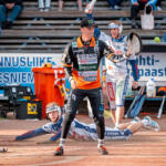 20250812 Vimpeli, FINLAND. MIESTEN SUPERPESIS: Vimpelin Veto - Haminan Palloilijat
Vimpelin Veto #6 Lauri Vihriälä
Haminan Palloilijat #7 Mico Huttunen
Vimpelin Veto #1 Mikko Vihriälä
Photo: Pasi Suokko / APOLLO PHOTO