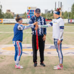 20250815 Lapua, FINLAND. NAISTEN SUPERPESIS: Lapuan Virkiä - Rauman Fera
Hutunkeitto
Lapuan Virkiä #8 Anni Heikkilä
Rauman Fera #4 Aurora Frantsila
Pelituomari Jussi Tikanmäki
Photo: Pasi Suokko / APOLLO PHOTO