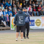 20250815 Lapua, FINLAND. NAISTEN SUPERPESIS: Lapuan Virkiä - Rauman Fera
Lapuan Virkiän 1. pelinjohtaja Tomi Niskanen, keltainen kortti
Photo: Pasi Suokko / APOLLO PHOTO