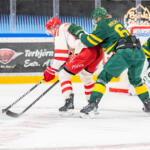 20250821 Visionite Arena, Umeå, Sweden. Preseason: IF Björklöven - Vaasan Sport
Vaasan Sport #12 Anton Stråka
Björklöven IF #64 Anton Malmström
Photo: Pasi Suokko / APOLLO PHOTO
