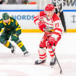 20250821 Visionite Arena, Umeå, Sweden. Preseason: IF Björklöven - Vaasan Sport
Vaasan Sport #71 Viljami Nieminen
Björklöven IF #39 Joel Mustonen
Photo: Pasi Suokko / APOLLO PHOTO
