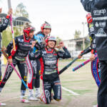 20250826 Lapua, FINLAND. NAISTEN SUPERPESIS: Vlierä 2, Virkiä - Pesäkarhut
Pesäkarhut #1 Johanna Pirskanen
Pesäkarhut #11 Henna Suominen
Pesäkarhut #6 Sini Mäkelä
Pesäkarhut #5 Henna Juka
Pesäkarhut #8 Sanni Huhtala
Photo: Pasi Suokko / APOLLO PHOTO