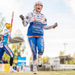 20250826 Lapua, FINLAND. NAISTEN SUPERPESIS: Vlierä 2, Virkiä - Pesäkarhut
Lapuan Virkiä #2 Kaisa Peräaho
Photo: Pasi Suokko / APOLLO PHOTO