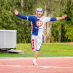 20250828 Vimpeli, FINLAND. MIESTEN SUPERPESIS: Puolivälierä 5, Vimpelin Veto - Kempeleen Kiri
Vimpelin Veto #5 Matias Rinta-aho
Photo: Pasi Suokko / APOLLO PHOTO