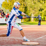 20250828 Vimpeli, FINLAND. MIESTEN SUPERPESIS: Puolivälierä 5, Vimpelin Veto - Kempeleen Kiri
Vimpelin Veto #5 Matias Rinta-aho
Photo: Pasi Suokko / APOLLO PHOTO