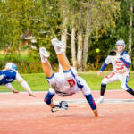 20250828 Vimpeli, FINLAND. MIESTEN SUPERPESIS: Puolivälierä 5, Vimpelin Veto - Kempeleen Kiri
Vimpelin Veto #5 Matias Rinta-aho
Kempeleen Kiri #6 Markus Keski-Petäjä
Vimpelin Veto #3 Aleksi Lassila
Photo: Pasi Suokko / APOLLO PHOTO