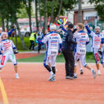 20250828 Vimpeli, FINLAND. MIESTEN SUPERPESIS: Puolivälierä 5, Vimpelin Veto - Kempeleen Kiri
Vedon voittojuhlaa
Photo: Pasi Suokko / APOLLO PHOTO